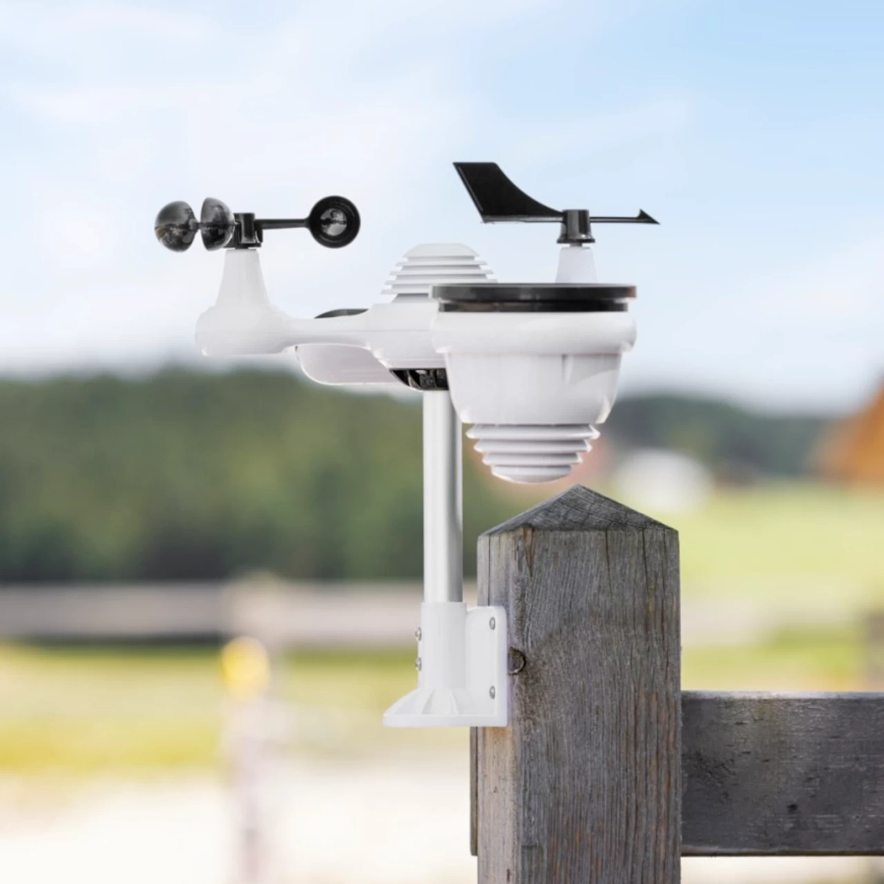 Stazione meteorologica digitale 7 in 1 con connettività WiFi e app mobile