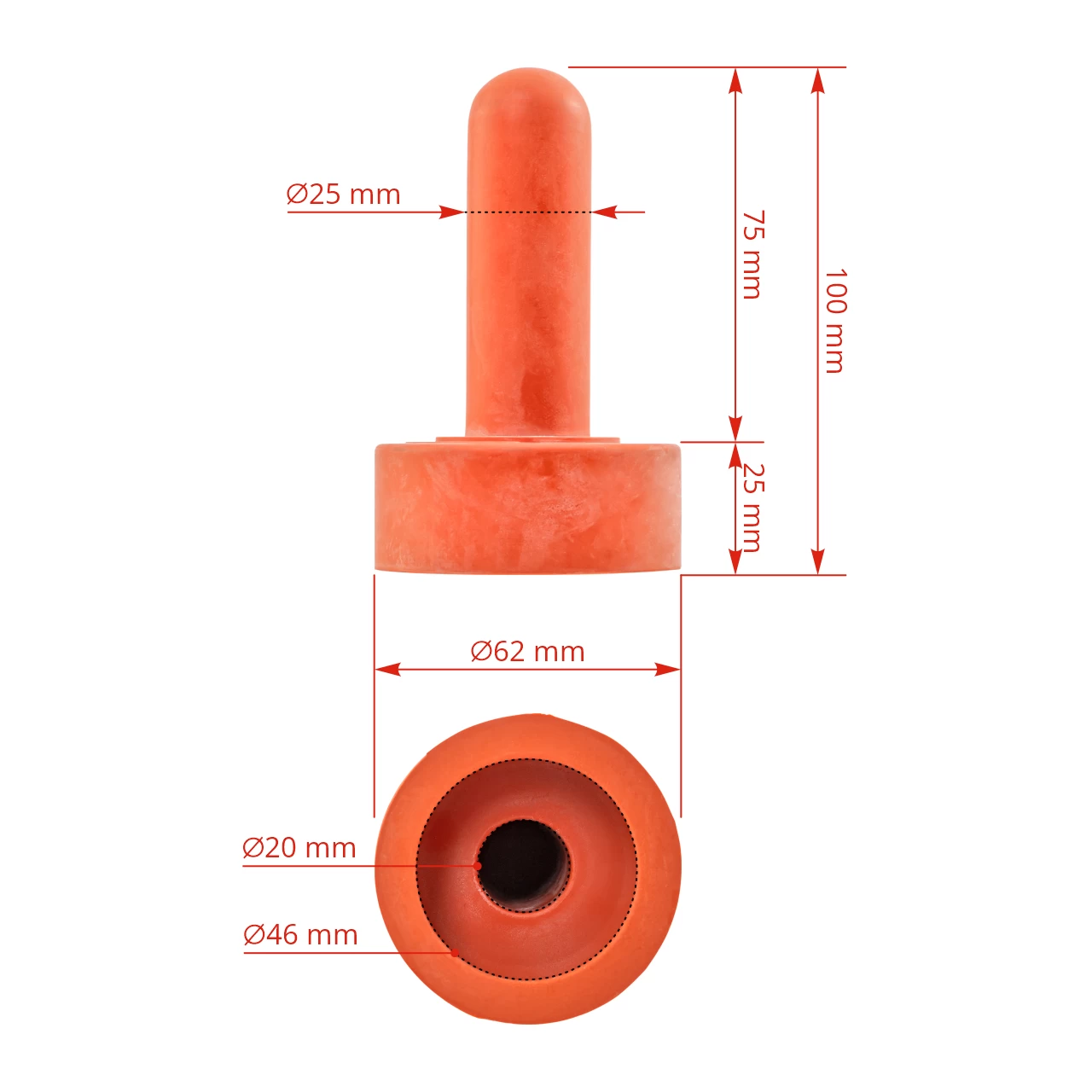 Tettarella di ricambio per contenitore da 3 litri