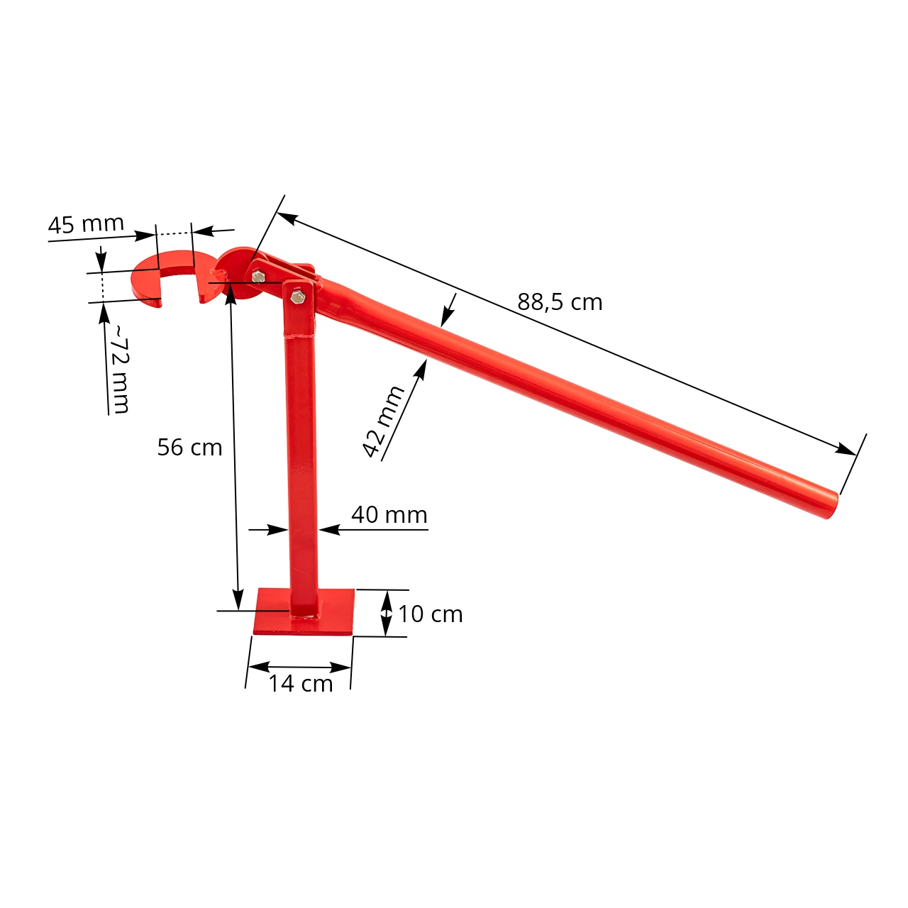 Estrattore per pali T-post