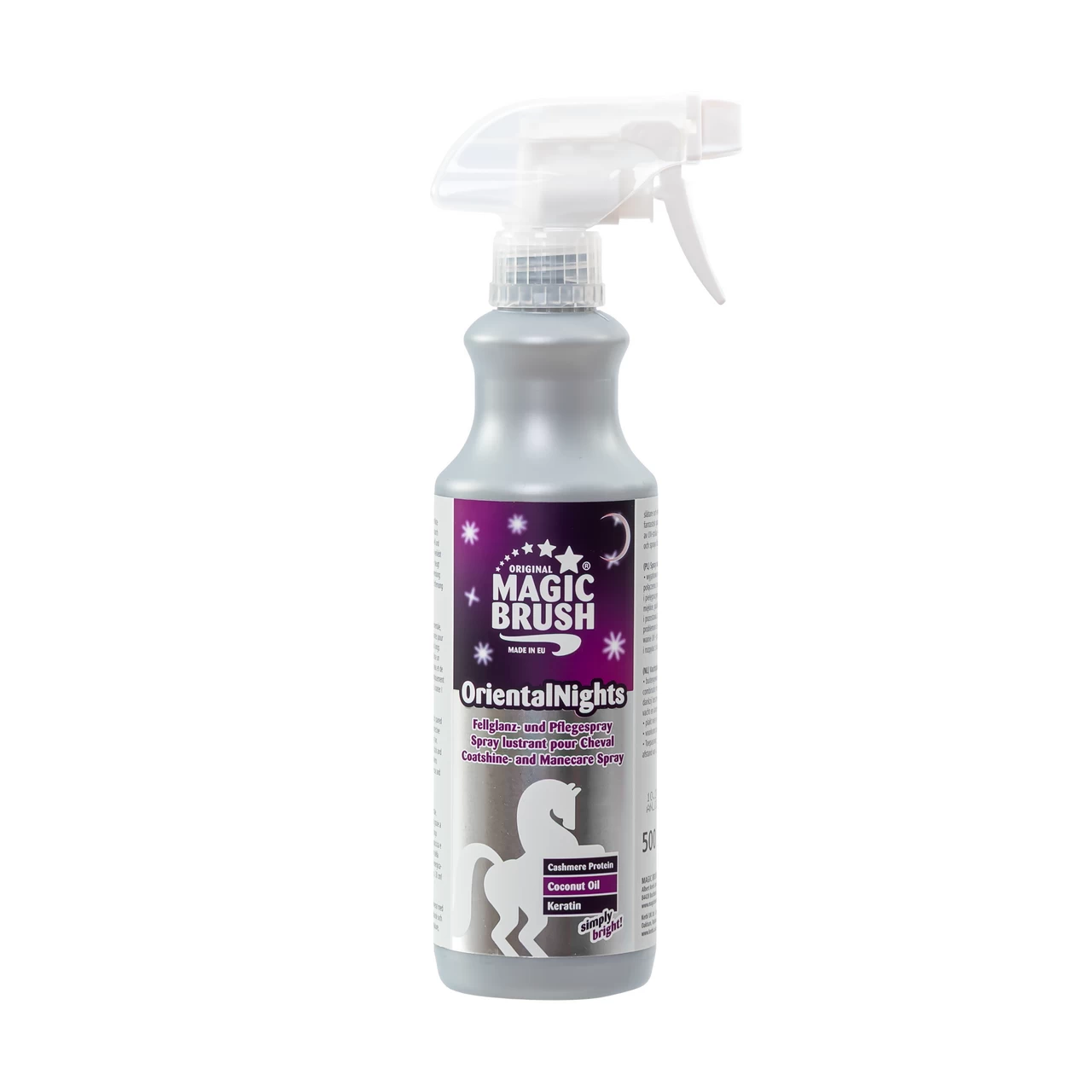 Spray per la cura della criniera, profumo OrientalNights, MagicBrush, 500 ml