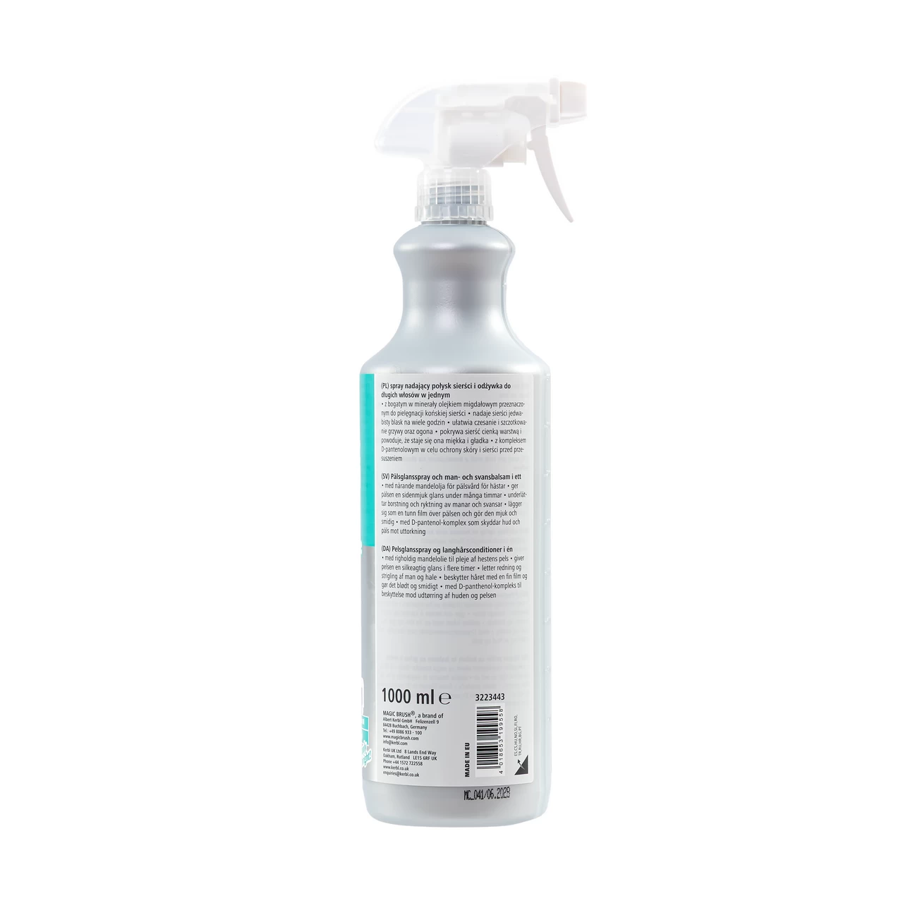 Spray lucidante per il pelo, MagicBrush Manecare, 1000 ml