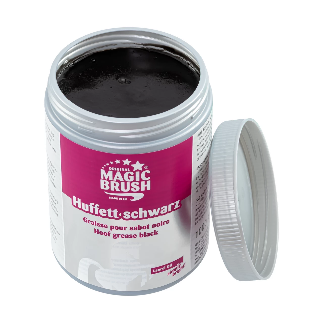 Grasso per zoccoli, MagicBrush, nero, 1000 ml