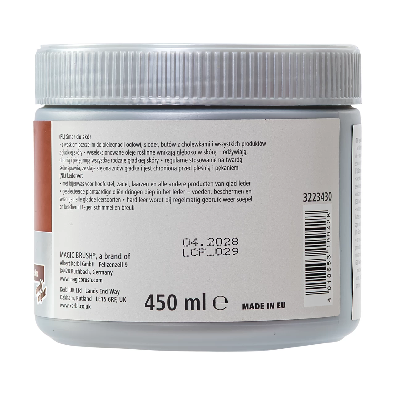 Pommata per la pelle, MagicBrush, 450 ml