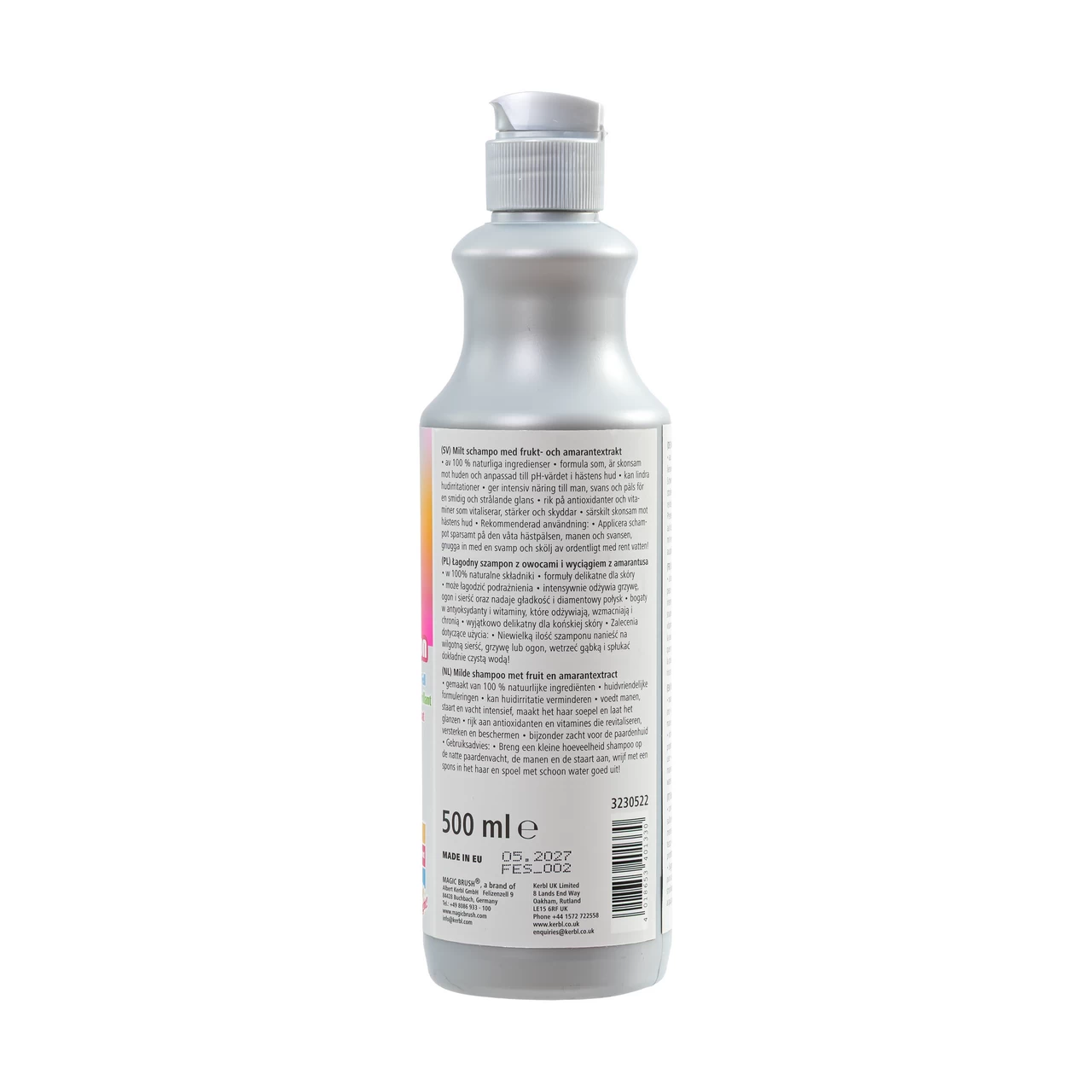 Shampoo per cavalli, profumo FruitExplosion, MagicBrush, 500 ml