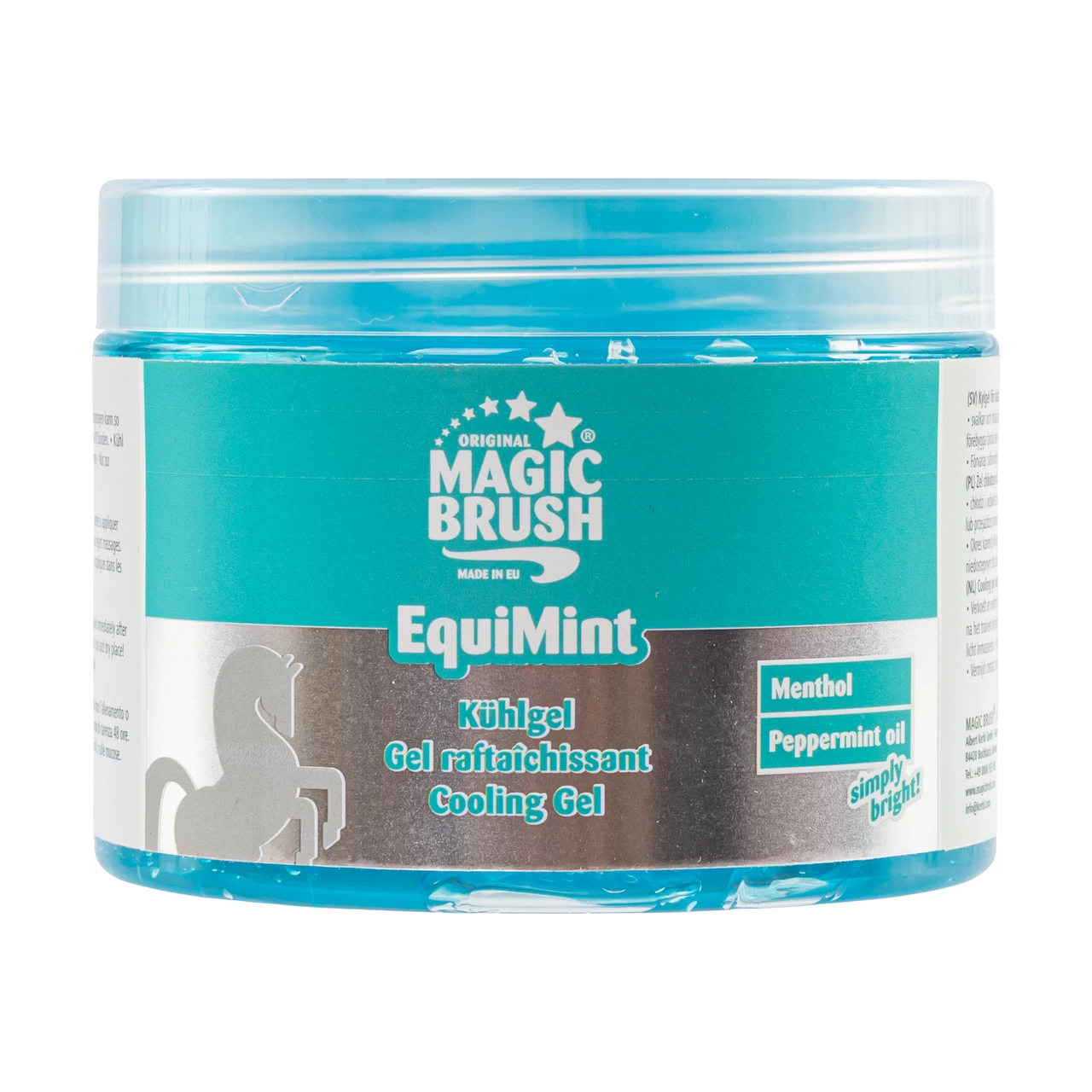 Gel per cavalli, MagicBrush Equimint, 500 ml