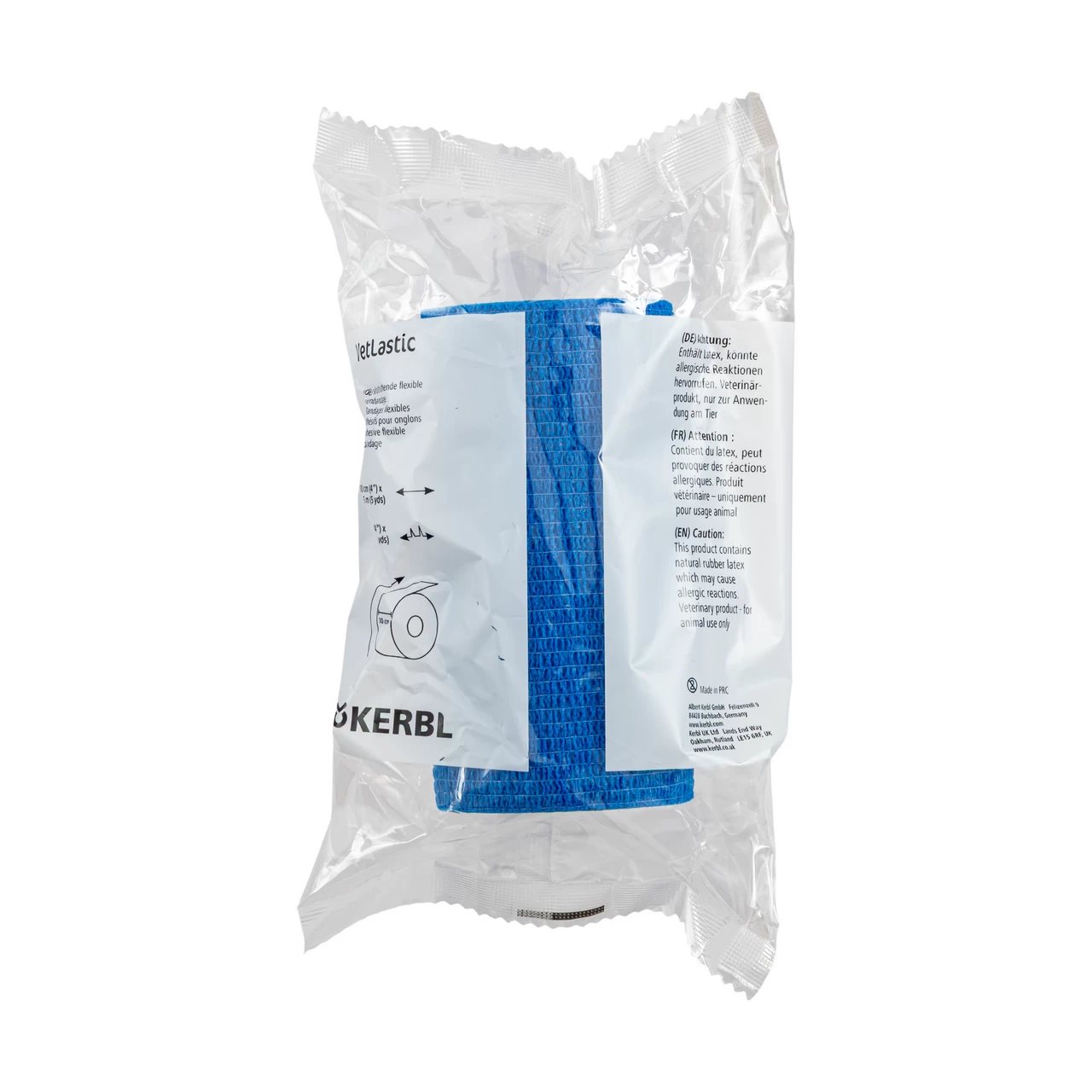 Benda per zoccoli, Vetlastic, blu, 450 × 10 cm