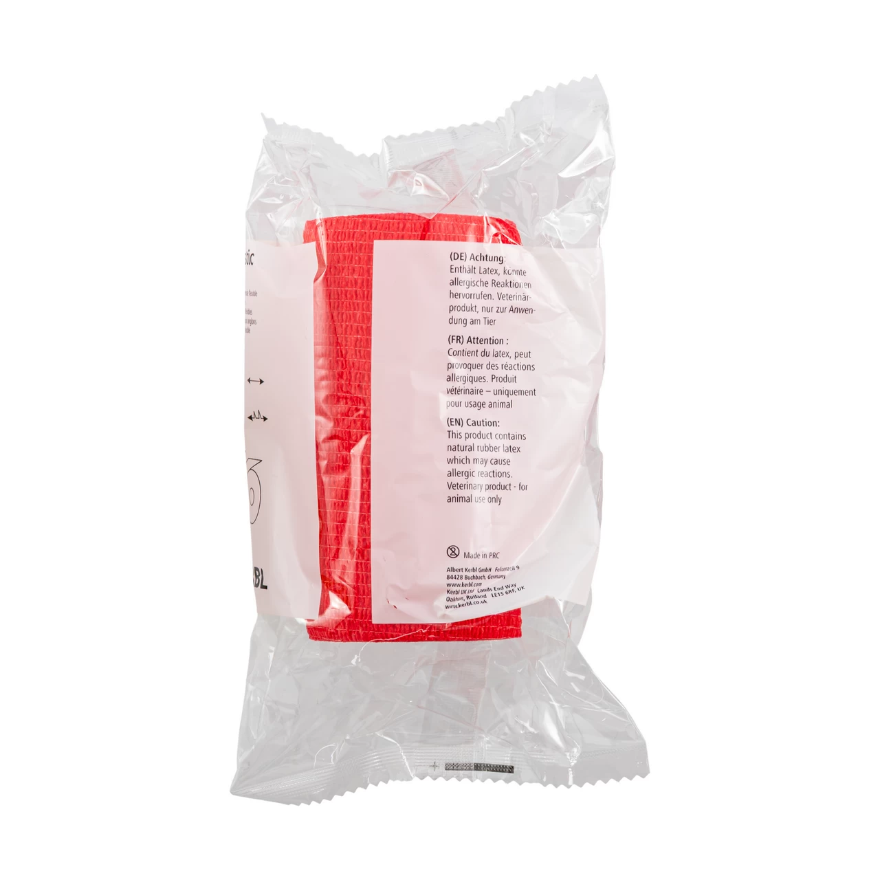 Benda per zoccoli, Vetlastic, rosso, 450 × 10 cm
