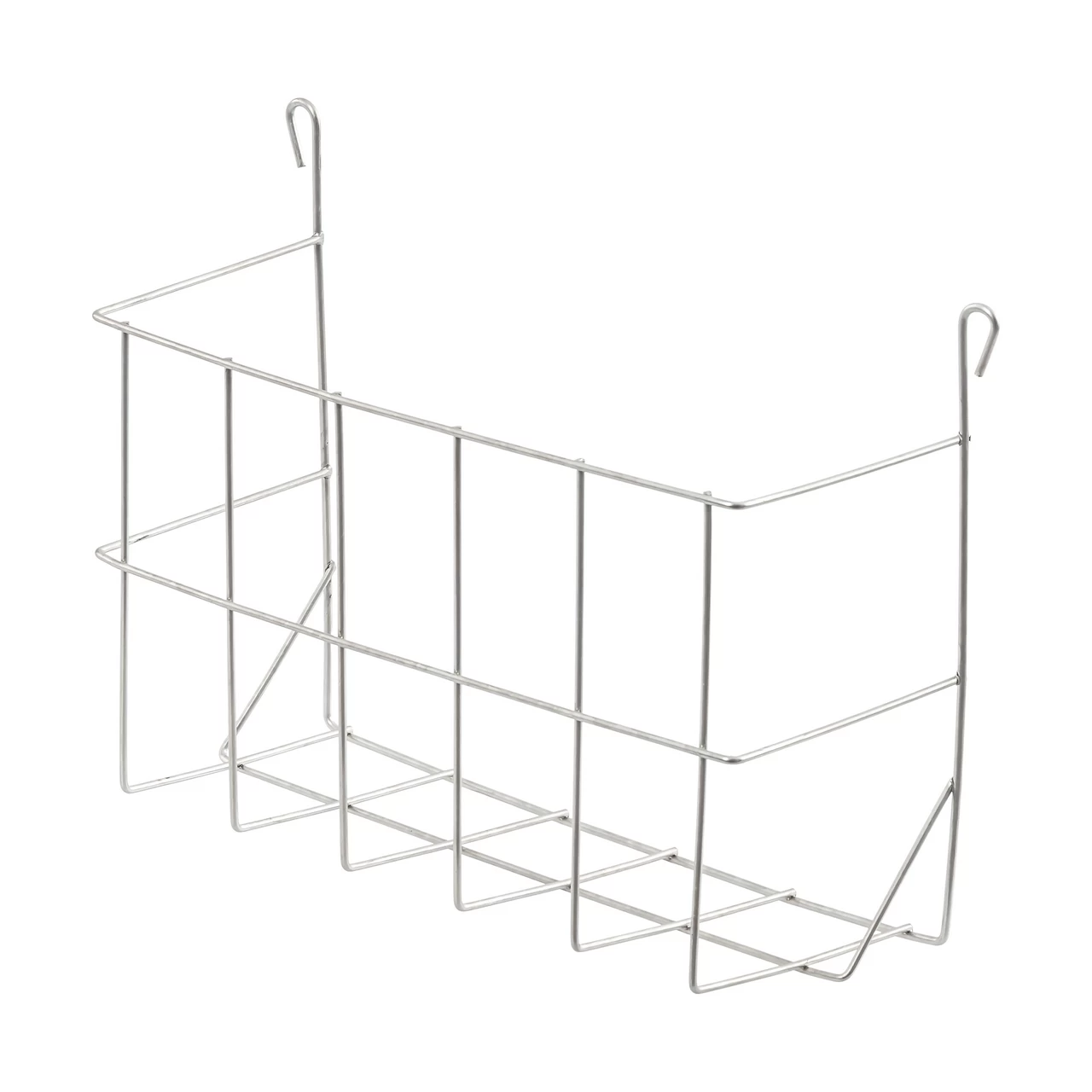 Mangiatoia metallica per conigli, 25 × 10 × 15 cm