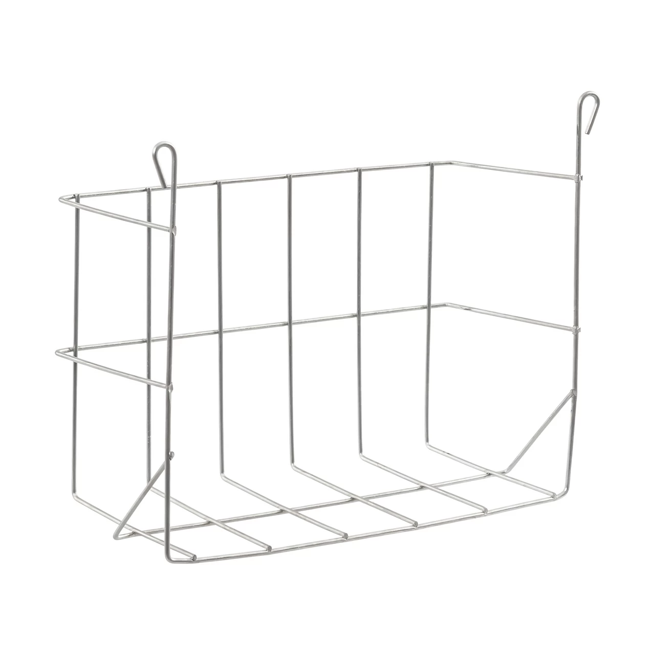 Mangiatoia metallica per conigli, 25 × 10 × 15 cm