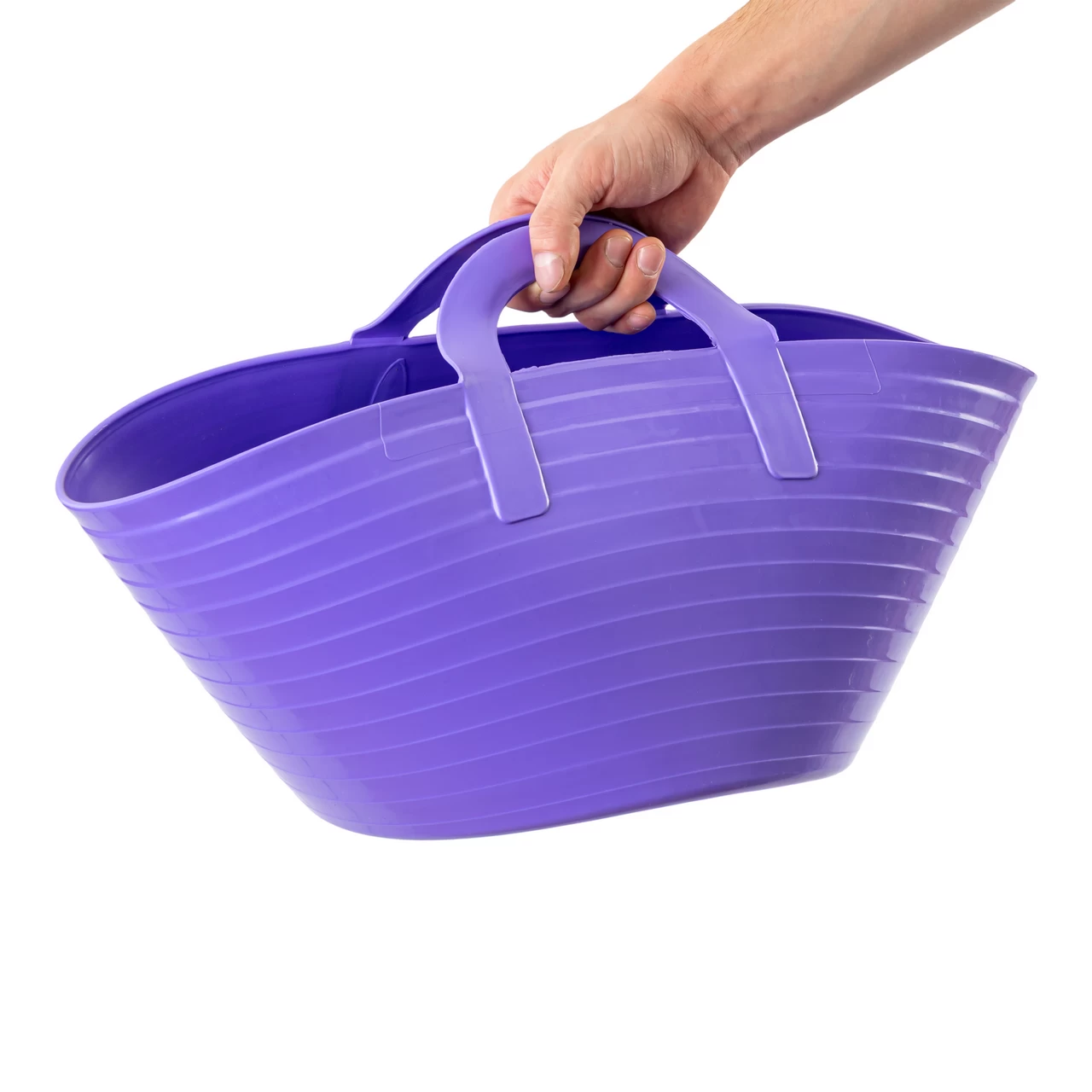 Secchio flessibile, in plastica, Flexbag, viola, 12 litri
