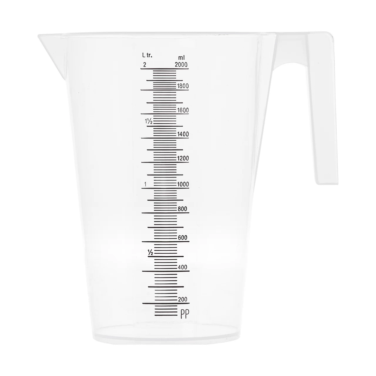 Caraffa, in plastica, 2 litri
