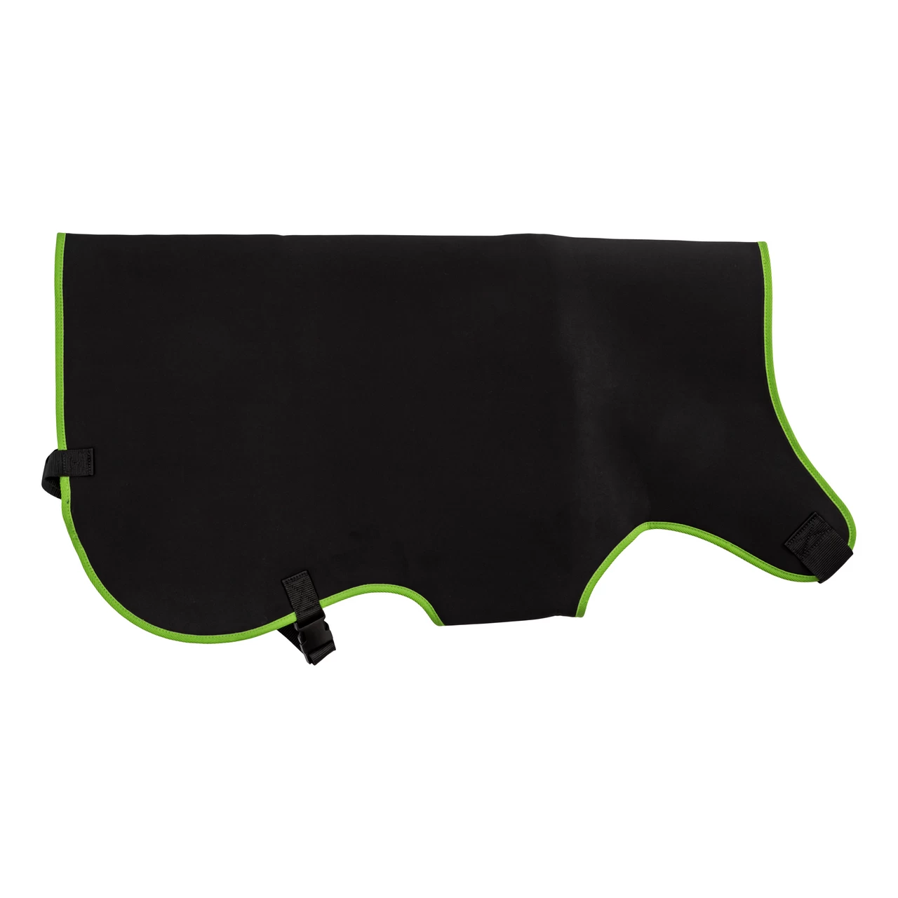 Coperta premium per vitello, termoisolante, impermeabile, nera, 80 × 70 cm