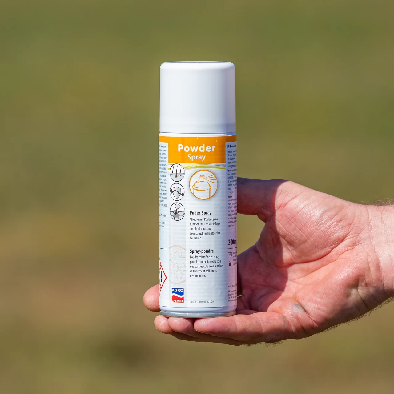 Spray Powder - protezione e cura della pelle sensibile degli animali, 200 ml