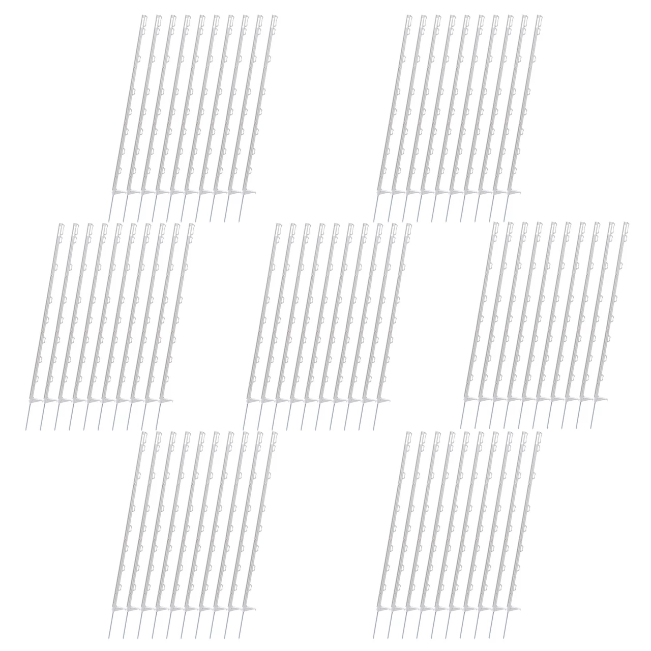 Palo in plastica ECO, 105 cm, 70 pezzi