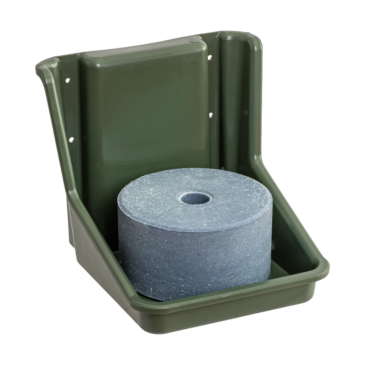 Porta sale, verde scuro