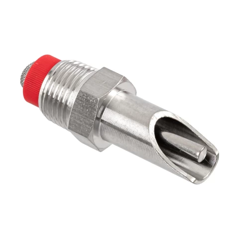 Ciuccio con filettatura da 1/2" per maialini, con nipplo da 3/8"