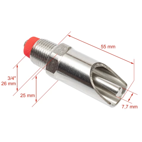 Ciuccio con filettatura da 3/4" per maiali