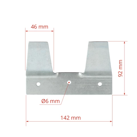 Supporto in metallo per secchi per l'allattamento da 8 litri