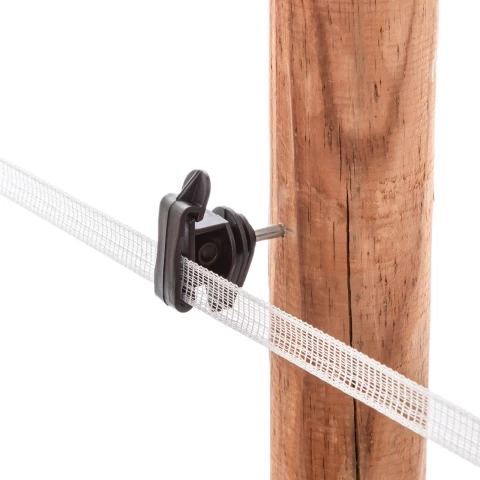 Set isolatori per nastro, con vite da legno, 25 pz.