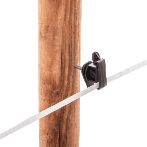 Set isolatori per nastro, con vite da legno, 25 pz.