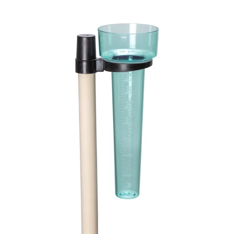 Pluviometro da 40 l/m², con graduazioni da 1 ml