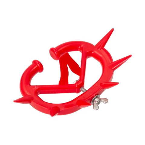 Dispositivo antisucchio per vitelli e giovani bovini, con lingua stabilizzante, Müller 2010, rosso