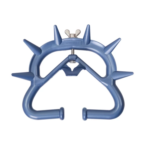 Dispositivo antisucchio per bovini adulti, con lingua stabilizzante, Müller 2010, blu