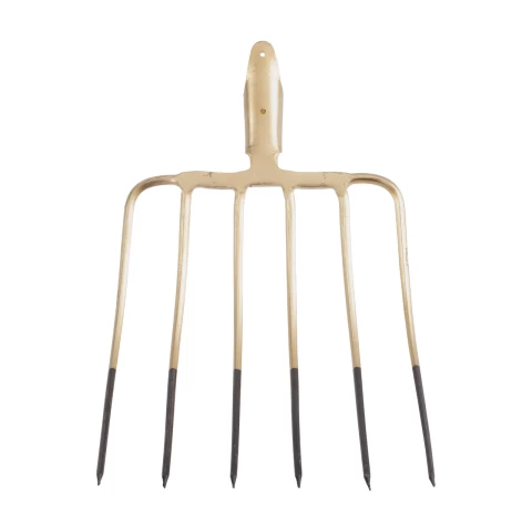 Forca da silo, 6 corna, senza coda, 29 × 35 cm