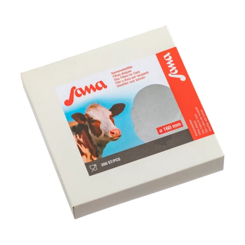 Filtro a disco per latte, Sana, 160 mm, 200 pz. :: 160 mm