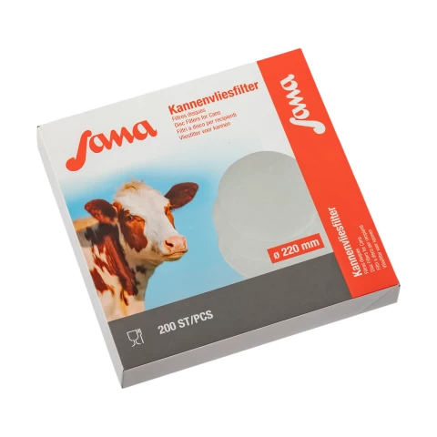 Filtro a disco per latte, Sana, 220 mm, 200 pz. :: 220 mm