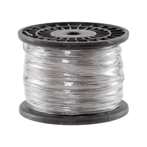 Filo d'acciaio 1,6 mm - 200 kg - 400 m - 0,12 Ω/m