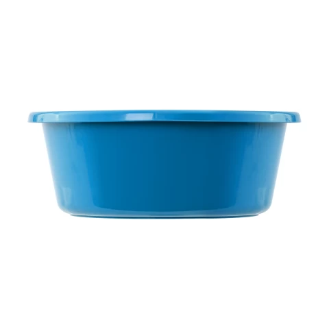 Ciotola in plastica per mangimi dei bovini, blu, 6 litri