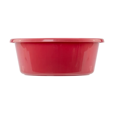 Ciotola in plastica per mangimi dei bovini, rosa, 6 litri
