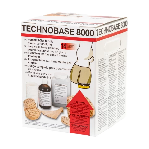 Kit di 14 trattamenti per piedi, Technobase 8000