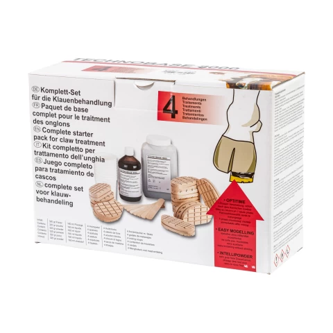 Kit di 4 trattamenti per i piedi, Technobase 8000