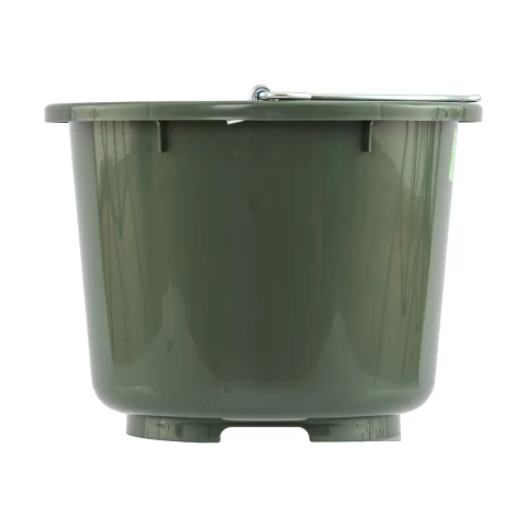 Secchio di stalla e alimentazione, verde, 12 litri