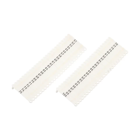 Marchi auricolari per agnelli e capretti, Twintag, bianco, 51-100