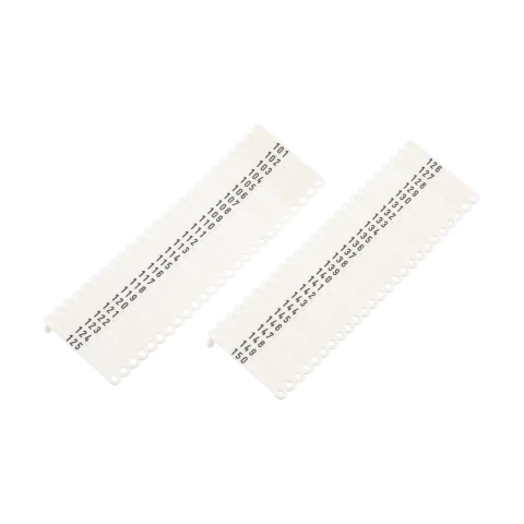 Marchi auricolari per agnelli e capretti, Twintag, bianco, 101-150