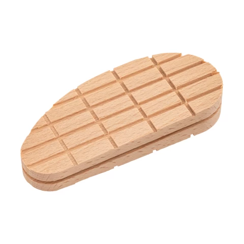 Protesi per mucche, blocco di legno, a forma di cuneo