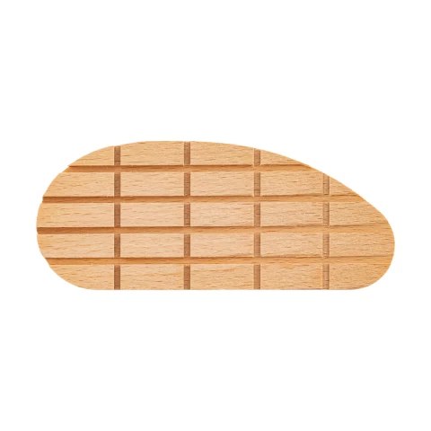 Protesi per mucche, blocco di legno, a forma di cuneo