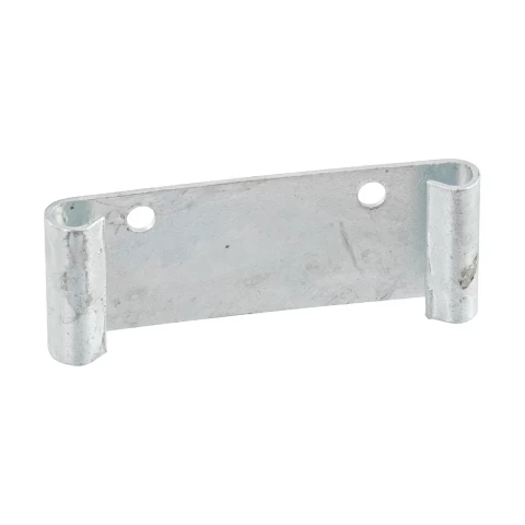 Supporto metallico zincato, per i secchi di mangime