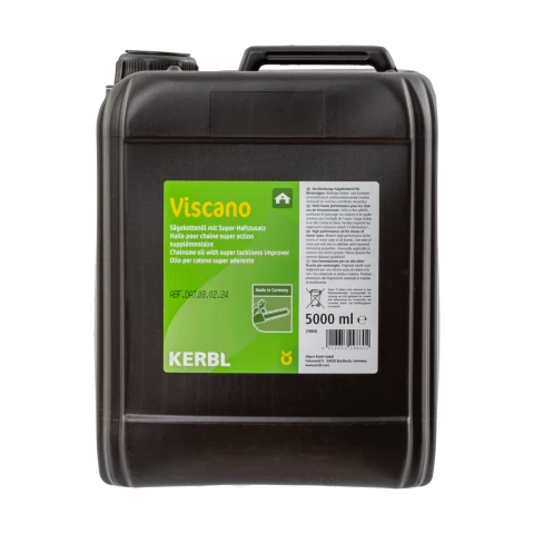 Olio lubrificante per catene di motoseghe, Viscano, 5 litri