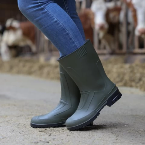 Stivale di gomma Nora IDRO Low, verde, 42 :: 42