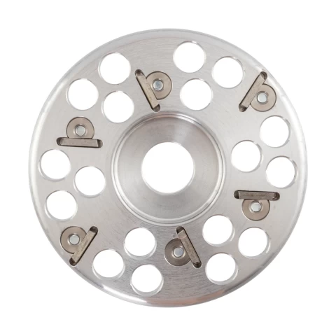 Disco abrasivo con 6 coltelli