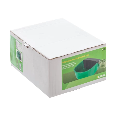 Abbeveratoio in plastica, con galleggiante, 5 litri