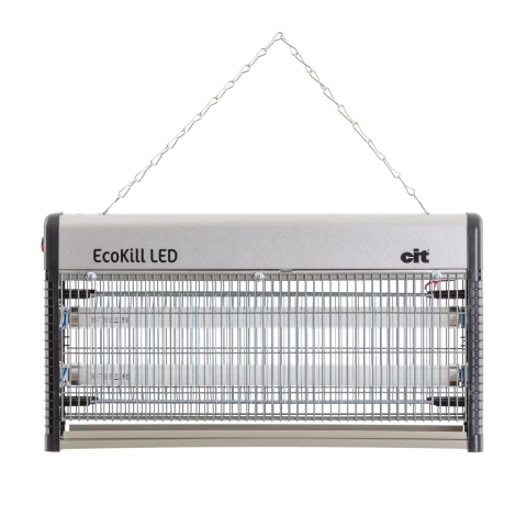 Trappola elettrica per mosche con tubi LED, EcoKill LED 2.0
