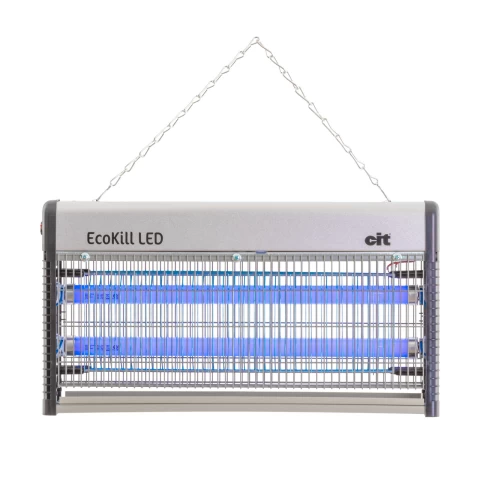 Trappola elettrica per mosche con tubi LED, EcoKill LED 2.0