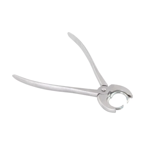 Pinza applicatore di anelli nasali per suini, grande
