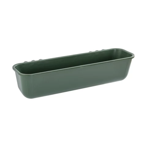 Ciotola in plastica per l'alimentazione del bestiame, 100 × 35 × 24 cm, 42 litri