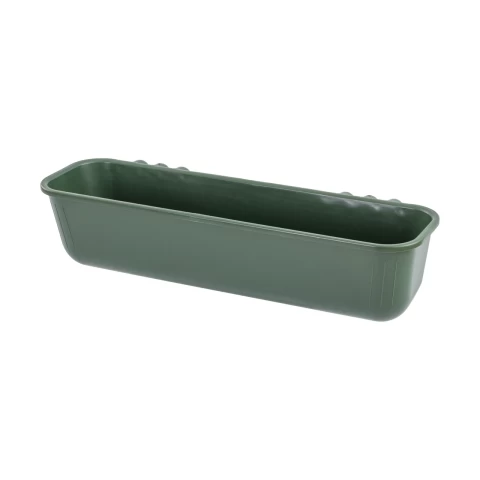 Ciotola in plastica per l'alimentazione del bestiame, 100 × 35 × 24 cm, 42 litri